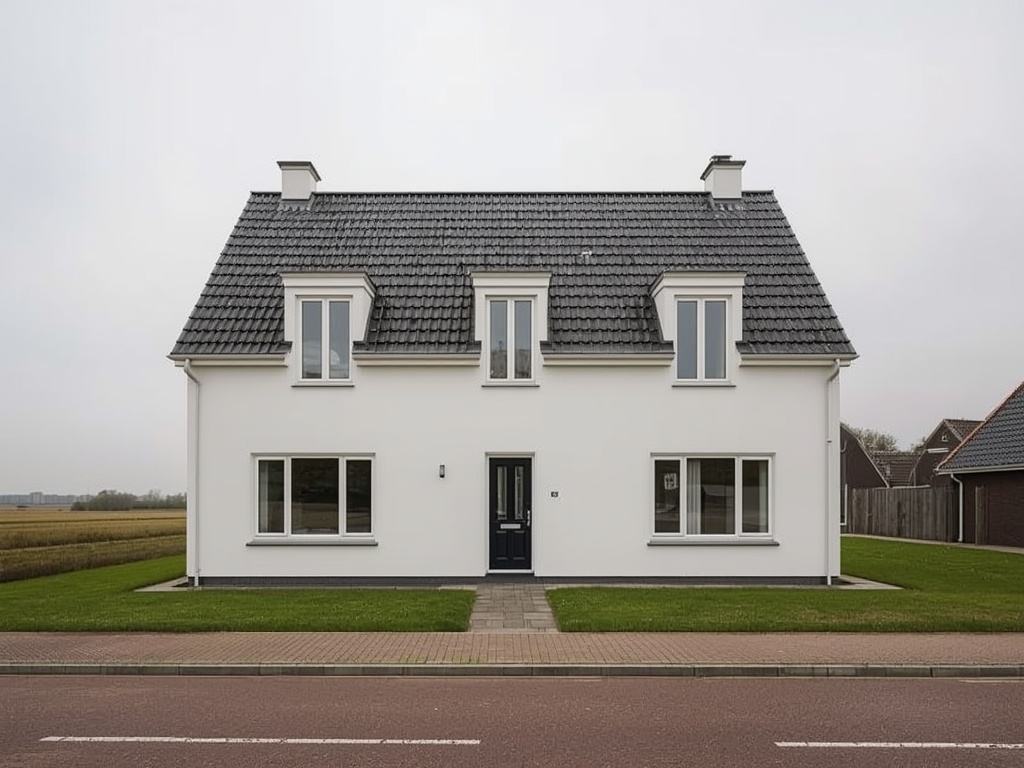 foto van ouderwetse huizen