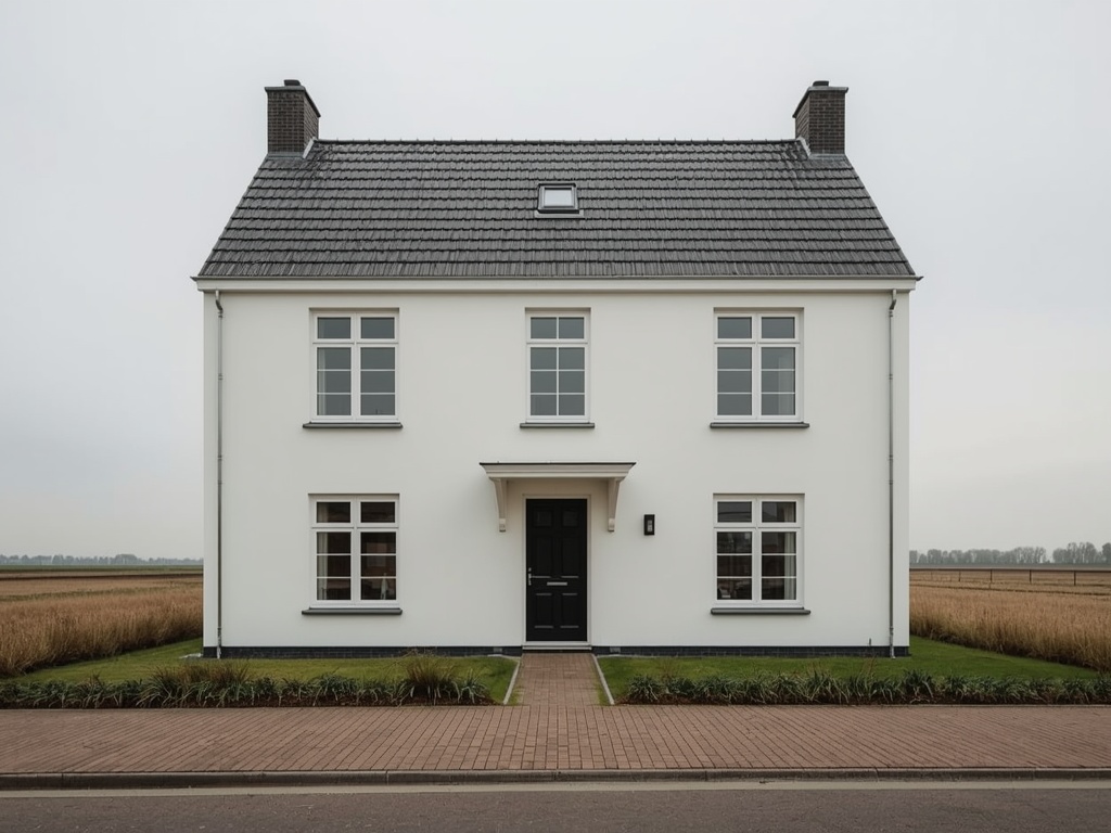 foto van ouderwetse huizen