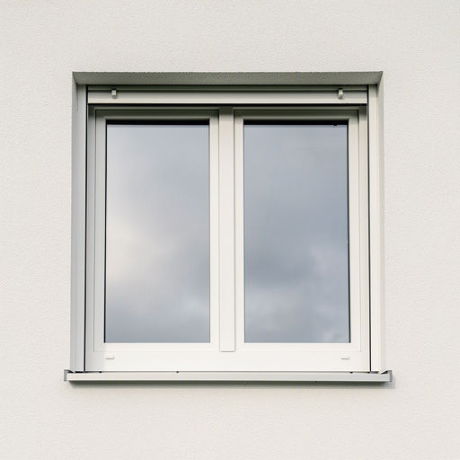Detail van wit kunststof schuifkozijn in strak afgewerkte gevel van woning in Soest