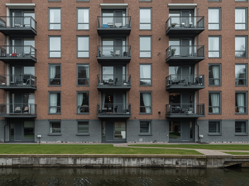 Herenhuis in Muiden met antracietkleurige kunststof kozijnen en originele voorgevel